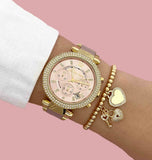 Michael Kors Parker Gold Dial Two Tone Steel Strap Watch for Women - MK6326 Authentic Buy Shop Now