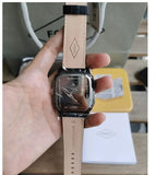 Fossil Inscription Automatic Skeleton Rose Gold Dial Black Leather Strap Watch for Men - BQ2572 Authentic Buy Shop Now