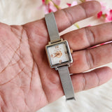 Coach Cass White Dial Silver Mesh Bracelet Watch for Women - 14503697 Authentic Buy Shop Now