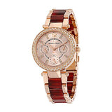 Michael Kors Parker Rose Gold Dial Two Tone Steel Strap Watch for Women - MK6239 Authentic Buy Shop Now