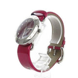 Marc Jacobs Amy Purple Dial Red Leather Strap Watch for Women - MBM1138 Authentic Buy Shop Now