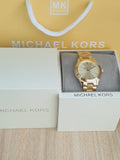 Michael Kors Runway Slim Silver Dial Two Tone Stainless Steel Strap Watch for Women - MK3198 Authentic Buy Shop Now