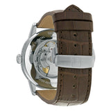 Tissot Luxury Powermatic 80 Silver Dial Brown Leather Strap Watch For Men - T086.407.16.031.00 Authentic Buy Shop Now