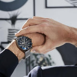Hugo Boss Ocean Edition Blue Dial Black Mesh Bracelet Watch for Men - 1513702 Authentic Buy Shop Now