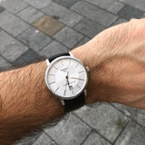 Tissot T-Classic Powermatic 80 Silver Dial Brown Leather Strap Watch For Men - T122.407.16.031.00 Authentic Buy Shop Now