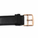 Coach Kent Chronograph Rose Gold Dial Black Leather Strap Watch for Men - 14602559 Authentic Buy Shop Now