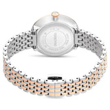 Swarovski Certa Crystals Silver Dial Two Tone Steel Strap Watch for Women - 5672971 Authentic Buy Shop Now