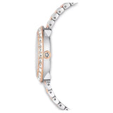 Swarovski Certa Crystals Silver Dial Two Tone Steel Strap Watch for Women - 5672971 Authentic Buy Shop Now