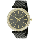 Michael Kors Darci Black Dial Black Steel Strap Watch for Women - MK3322 Authentic Buy Shop Now