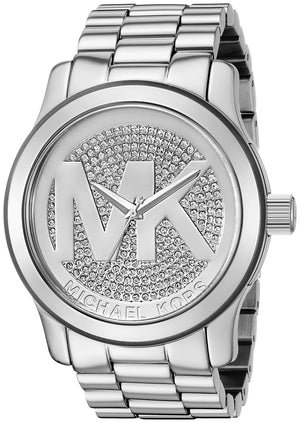 Michael Kors Runway Silver Dial Silver Steel Strap Watch for Women - MK5544 Authentic Buy Shop Now