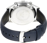 Emporio Armani Lambda Chronograph Blue Dial Blue Leather Strap Watch For Men - AR11018 Authentic Buy Shop Now