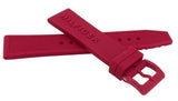 Tommy Hilfiger Denim Quartz Red Dial Red Rubber Strap Watch for Men - 1791323 Authentic Buy Shop Now