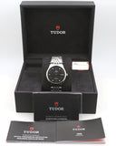 Tudor 1926 Automatic Diamonds Black Dial Silver Steel Strap Watch for Men - M91650-0004 Authentic Buy Shop Now