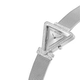 Guess Fame Diamonds Silver Dial Silver Mesh Bracelet Watch for Women - GW0508L1 Authentic Buy Shop Now