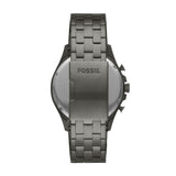 Fossil Forrester Chronograph Black Dial Grey Steel Strap Watch for Men - FS5606 Authentic Buy Shop Now