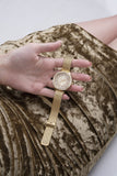 Guess Soiree Diamonds Gold Dial Gold Mesh Bracelet Watch for Women - GW0402L2 Authentic Buy Shop Now