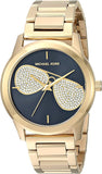 Michael Kors Hartman Analog Quartz Black Dial Gold Steel Strap Watch For Women - MK3647 Authentic Buy Shop Now