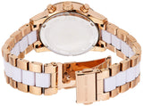 Michael Kors Ritz White Dial Two Tone Steel Strap Watch for Women - MK6324 Authentic Buy Shop Now