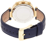 Michael Kors Parker Gold Dial Blue Leather Strap Watch for Women - MK2280 Authentic Buy Shop Now