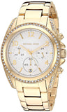 Michael Kors Runway Gold Dial Gold Steel Strap Watch for Women - MK5166 Authentic Buy Shop Now