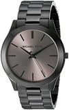 Michael Kors Slim Runway Black Dial Black Steel Strap Watch for Men - MK8507 Authentic Buy Shop Now