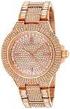 Michael Kors Camille Crystal Rose Gold Dial Rose Gold Steel Strap Watch for Women - MK5862 Authentic Buy Shop Now