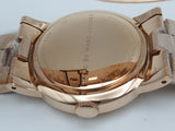 Marc Jacobs Amy Pink Dial Rose Gold Steel Strap Dial Watch for Women - MBM8625 Authentic Buy Shop Now