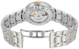 Movado 1881 Automatic Black Dial Two Tone Steel Strap Watch For Men - 0606916 Authentic Buy Shop Now