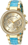 Michael Kors Parker Gold Dial Two Tone Steel Strap Watch for Women - MK6364 Authentic Buy Shop Now