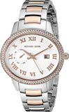 Michael Kors Whitley Analog White Dial Two Tone Steel Strap Watch For Women - MK6228 Authentic Buy Shop Now