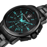 Maserati Aqua Edition Quartz Precision Chronograph Black Dial Watch For Men - R8873644003 Authentic Buy Shop Now