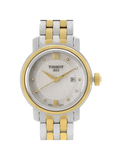 Tissot T Classic Bridgeport Mother of Pearl Dial Two Tone Steel Strap Watch For Women - T097.010.22.116.00 Authentic Buy Shop Now