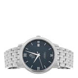 Omega De Ville Prestige Co-Axial Black Dial Silver Steel Strap Watch for Men - 424.10.40.20.01.001 Authentic Buy Shop Now