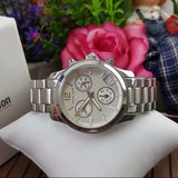 Michael Kors Runway Silver Dial Silver Steel Strap Watch for Women - MK5428 Authentic Buy Shop Now