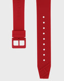 Tommy Hilfiger Denim Quartz Red Dial Red Rubber Strap Watch for Men - 1791480 Authentic Buy Shop Now