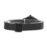 Calvin Klein Minimal Black Dial Black Mesh Bracelet Watch for Women - K3M234B1 Authentic Buy Shop Now