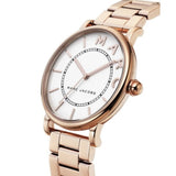 Marc Jacobs Roxy White Dial Rose Gold Steel Strap Watch for Women - MJ3523 Authentic Buy Shop Now