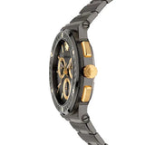 Versace Greca Icon Quartz Black Dial Black Steel Strap Watch For Men - VEZ900521 Authentic Buy Shop Now