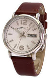Marc Jacobs Fergus White Dial Brown Leather Strap Watch for Men - MBM5080 Authentic Buy Shop Now