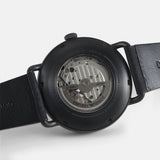 Emporio Armani Aviator Chronograph Black Dial Black Leather Strap Watch For Men - AR60028 Authentic Buy Shop Now