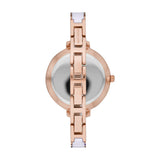 Michael Kors Jaryn Analog White Dial Two Tone Steel Strap Watch For Women - MK4342 Authentic Buy Shop Now