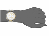 Fossil Original Boyfriend Analog White Dial Two Tone Steel Strap Watch for Women - ES3746 Authentic Buy Shop Now