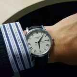 Tissot T Classic Carson White Dial Black Leather Strap Watch for Men - T085.410.16.013.00 Authentic Buy Shop Now