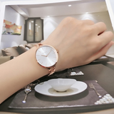 Calvin Klein Graphic Silver Dial Rose Gold Steel Strap Watch for Women - K7E23646 Authentic Buy Shop Now