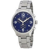 Tissot T Sport Chrono XL Chronograph Blue Dial Silver Steel Strap Watch For Men - T116.617.11.047.00 Authentic Buy Shop Now