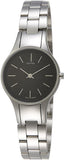 Calvin Klein Simplicity Black Dial Silver Steel Strap Watch for Women - K4323130 Authentic Buy Shop Now