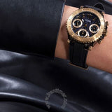 Guess Cosmic Multifunction Black Dial Black Silicone Strap Watch For Women - GW0466L1 Authentic Buy Shop Now