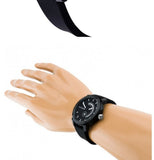 Tommy Hilfiger Denim Quartz Black Dial Black Rubber Strap Watch for Men - 1791483 Authentic Buy Shop Now