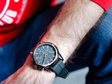 Tommy Hilfiger Mason Black Dial Black Rubber Strap Watch for Men - 1791792 Authentic Buy Shop Now