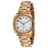 Marc Jacobs Mandy White Dial Rose Gold Steel Strap Watch for Women - MJ3574 Authentic Buy Shop Now